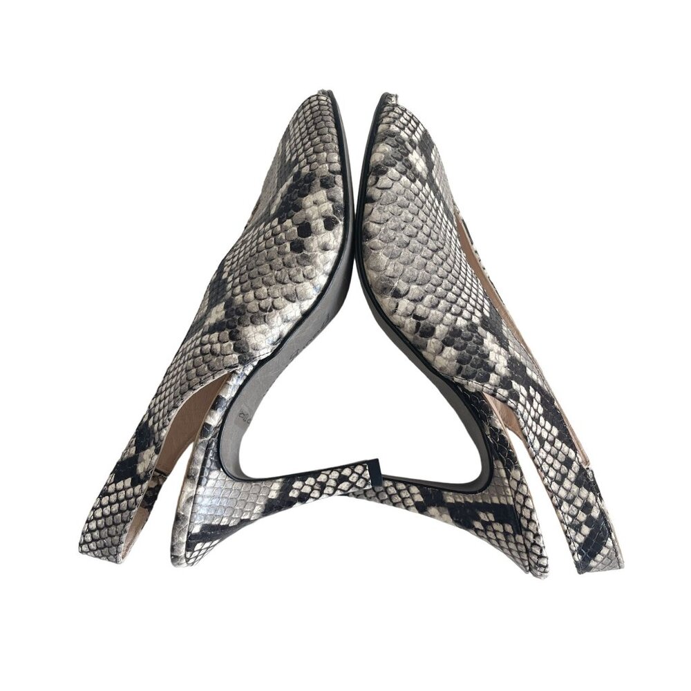 Paul Green Avanti Snake Print Peep Toe Slingback Heels, UK 6 (US 8.5) NWOB - Picture 6 of 9